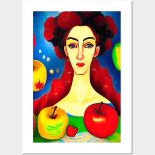 Goddess of Apples 2 Posters and Art